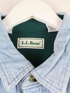 L.L. Bean 00s Gefüttertes Jeans Hemd Blau L (detail image 2)