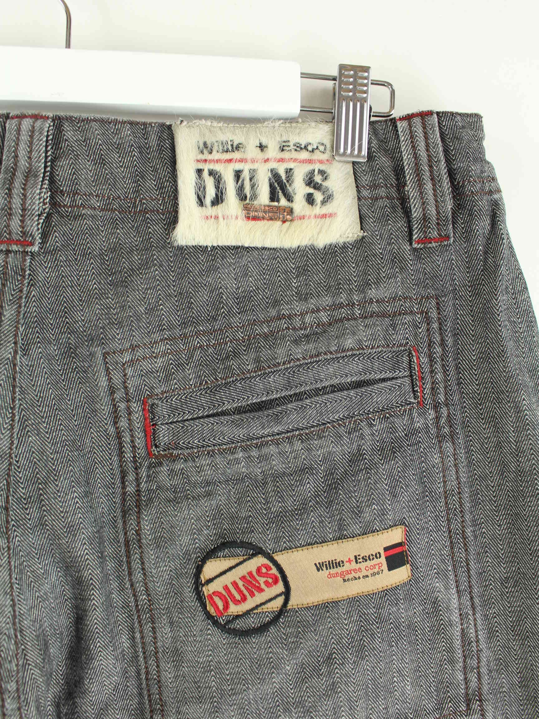 Vintage y2k Esco Duns Carpenter Jeans Grau W34 L34 (detail image 2)