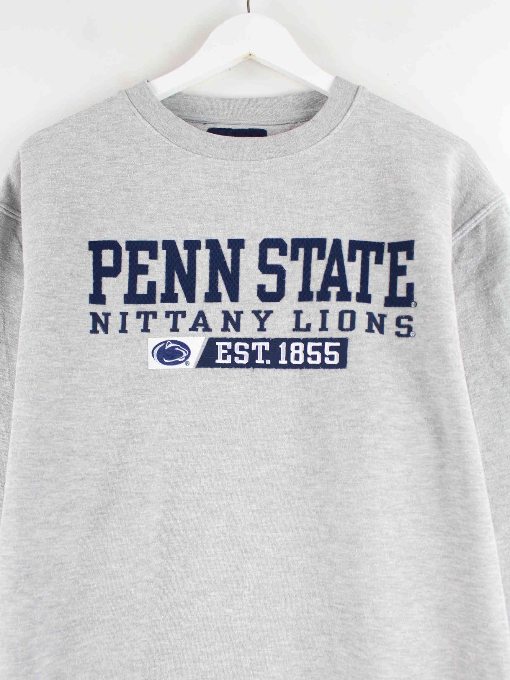 Jansport 00s Pennstate Embroidered Sweater Grau M (detail image 1)