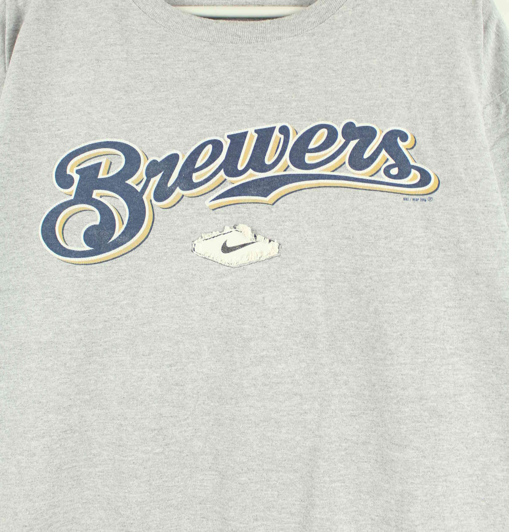 Nike 2006 Brewers Print T-Shirt Grau XL (detail image 1)