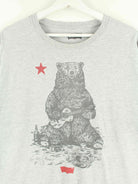 Levi's Russian Bear Print T-Shirt Grau XL (detail image 1)