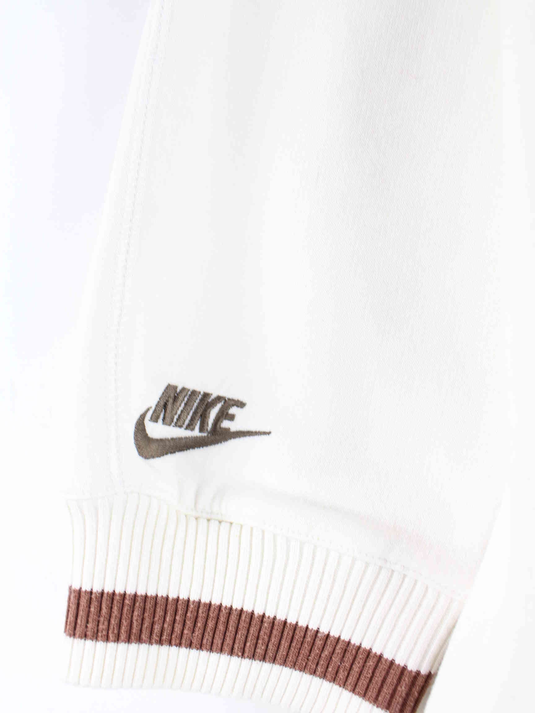 Nike 00s Spellout Embroidered Hoodie White L Peeces