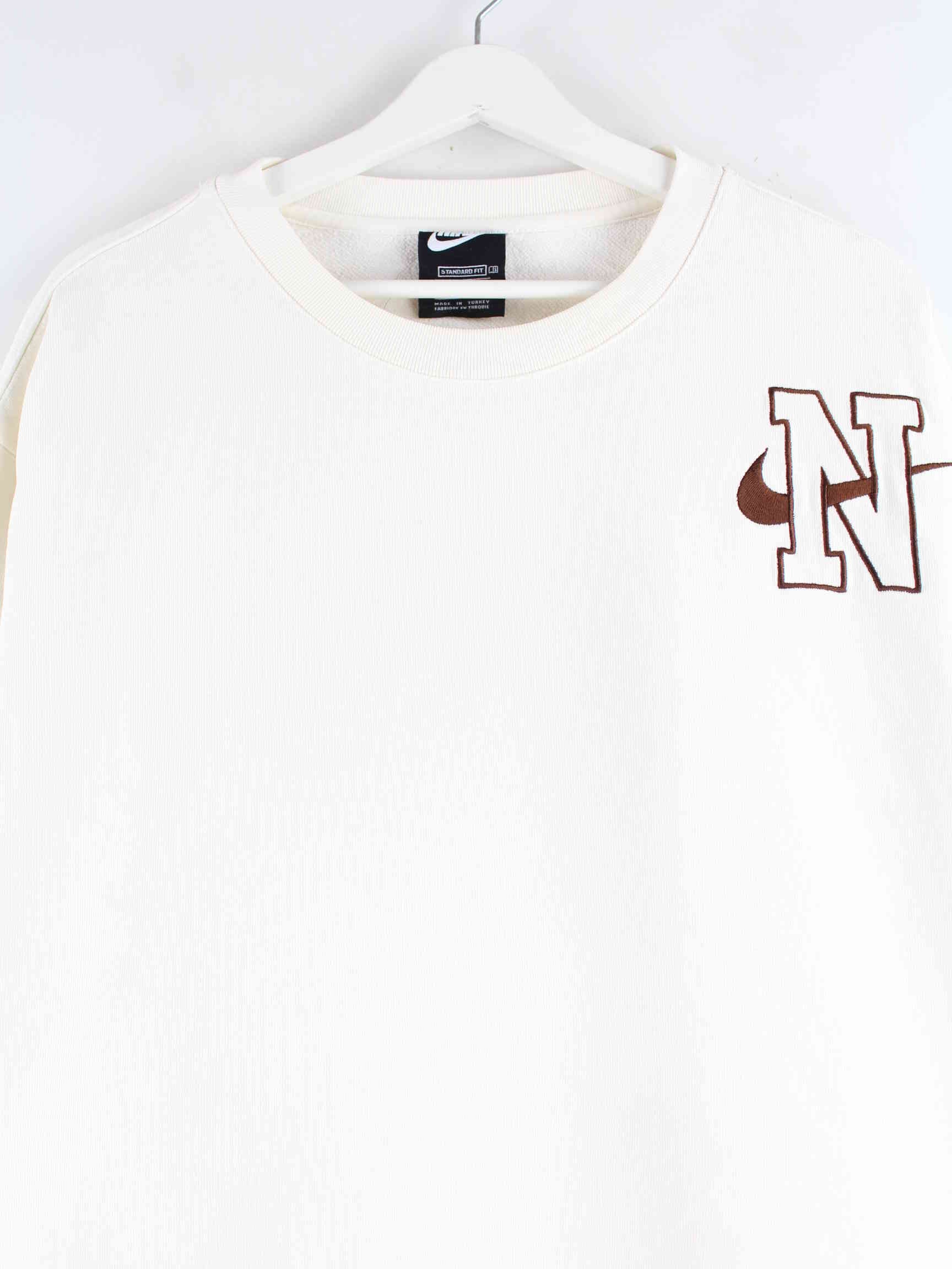 Nike Embroidered Sweater Beige XXL (detail image 1)