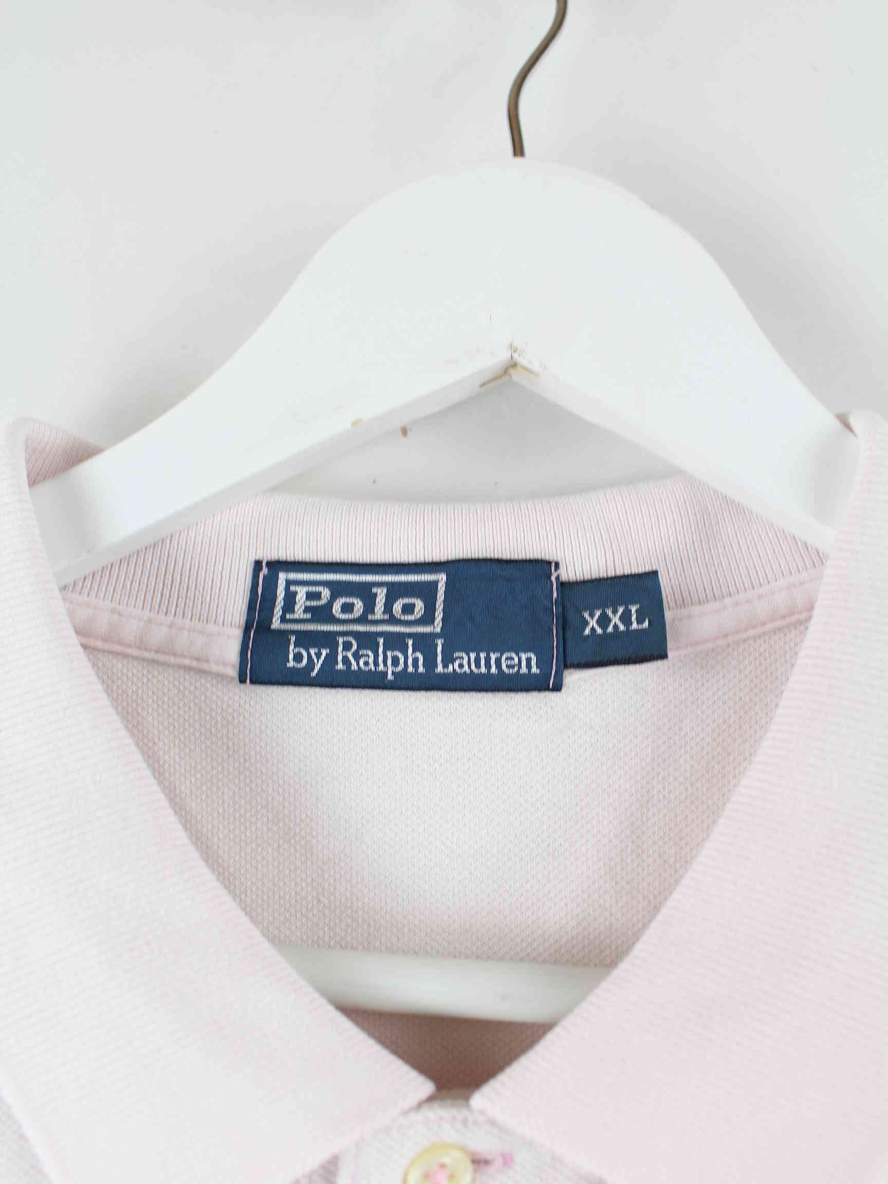 Ralph Lauren 90s Vintage Polo Rosa XXL (detail image 2)