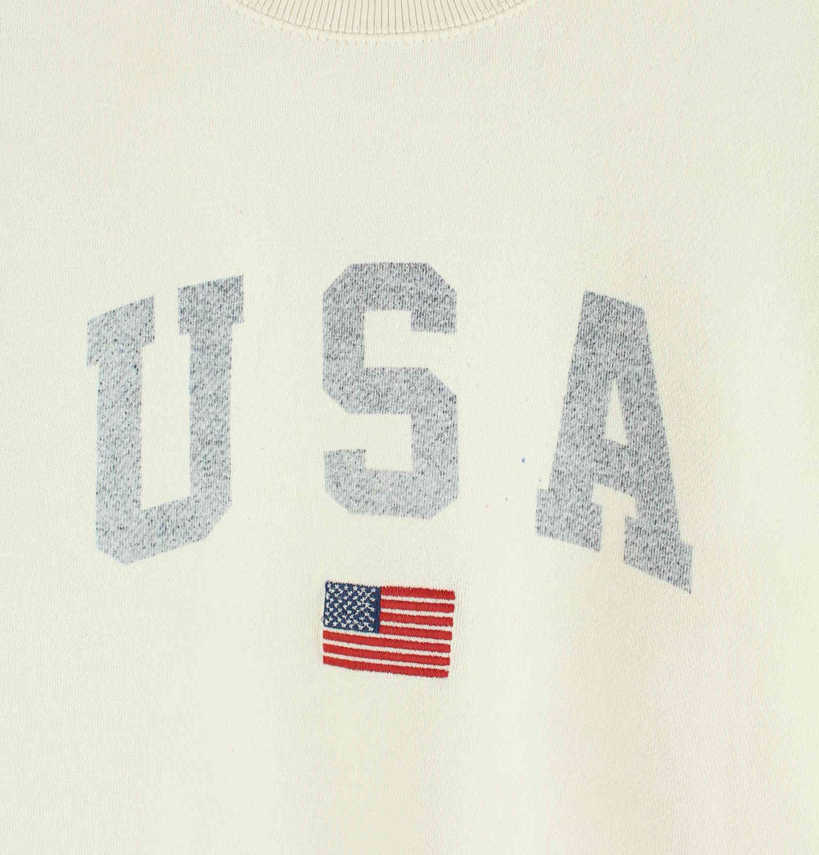 Vintage USA Sweater Weiß L (detail image 1)