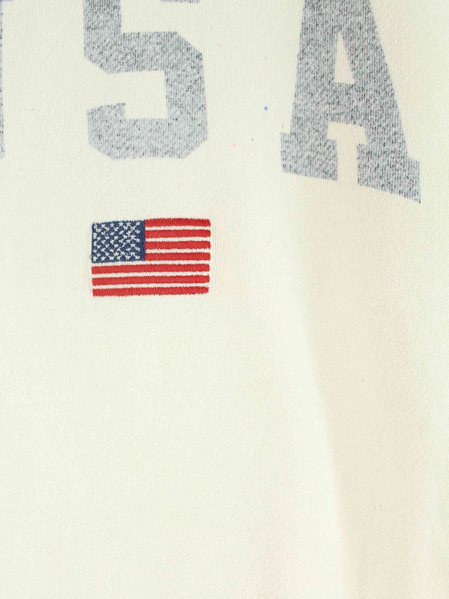 Vintage USA Sweater Weiß L (detail image 2)