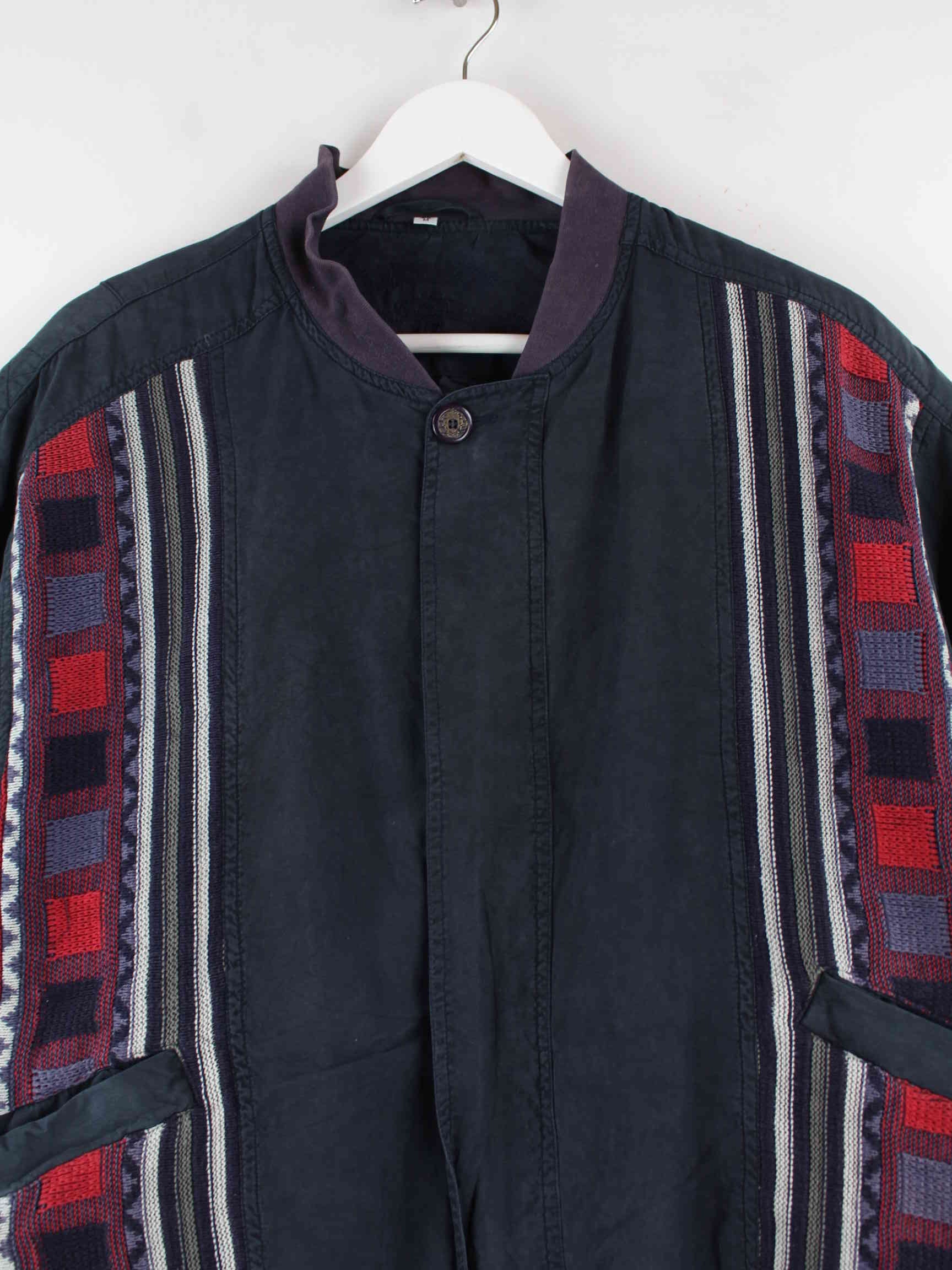 Vintage 90s Navajo Jacke Schwarz M (detail image 1)