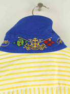 Ralph Lauren 90s Vintage Striped Embroidered Hemd Gelb XS (detail image 5)