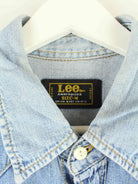 Lee 90s Vintage Jeans Hemd Blau M (detail image 2)