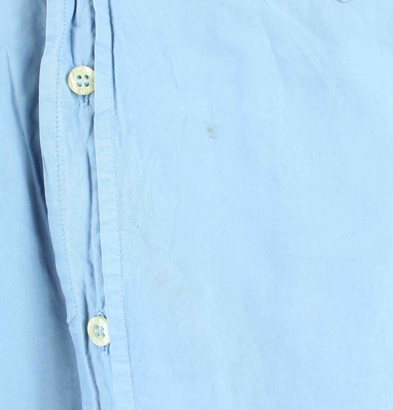Lacoste Basic Kurzarm Hemd Blau L (detail image 2)