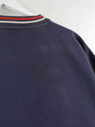 Fila 90s Vintage Embroidered Sweater Blau L (detail image 6)