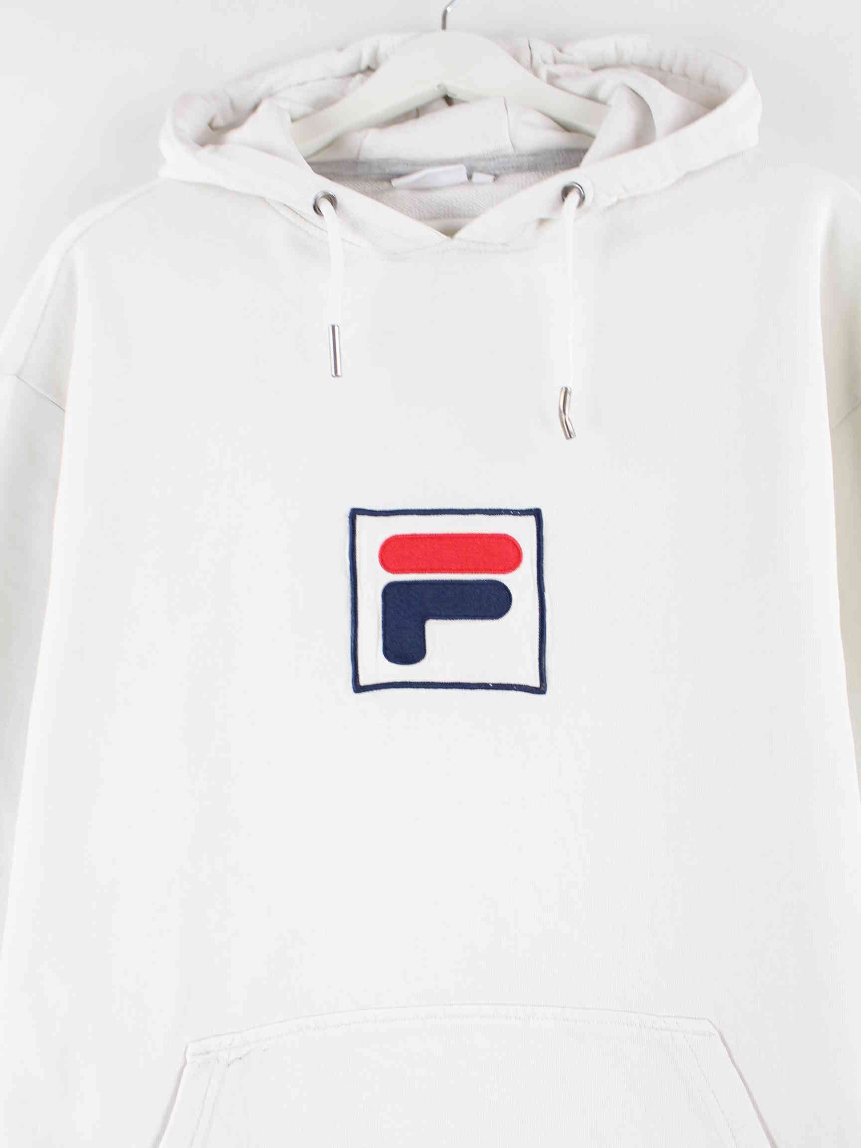 Fila Embroidered Hoodie Weiß S (detail image 1)