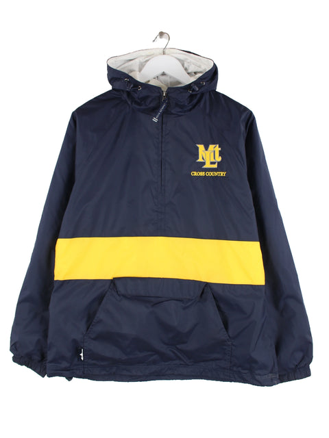 Vintage 90s US Windbreaker Blau S