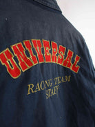 Vintage 90s Universal Racing Embroidered Jacke Schwarz L (detail image 2)