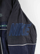 Nike 90s Vintage Big Logo Embroidered Jacke Schwarz XS (detail image 5)