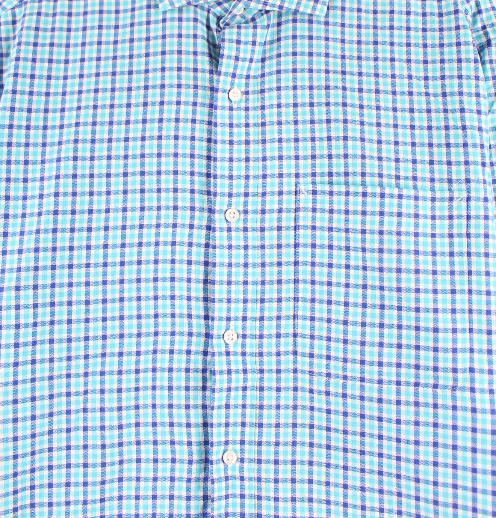 Tommy Hilfiger Regular Fit Checked Hemd Blau M (detail image 1)