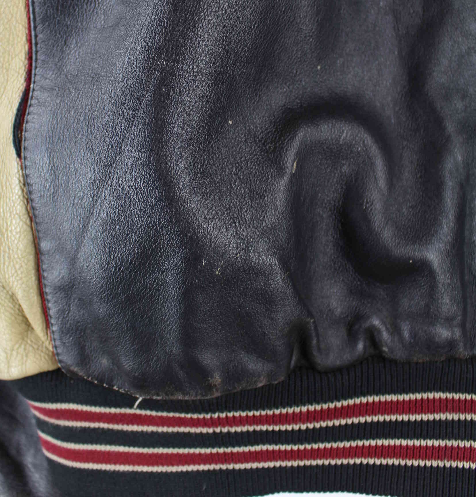 Redskins 90s Vintage Embroidered Jacke Schwarz XL (detail image 6)