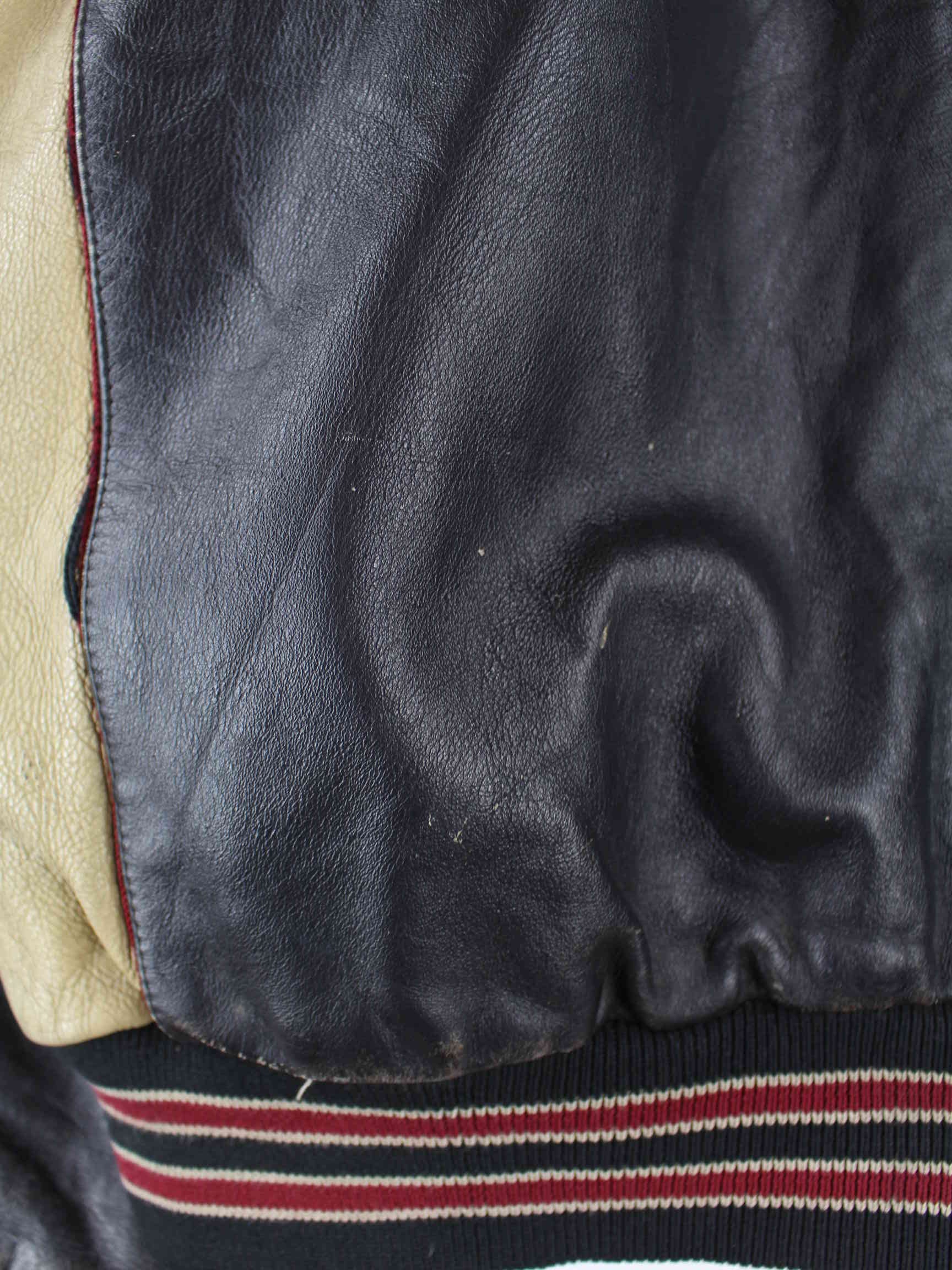 Redskins 90s Vintage Embroidered Jacke Schwarz XL (detail image 6)