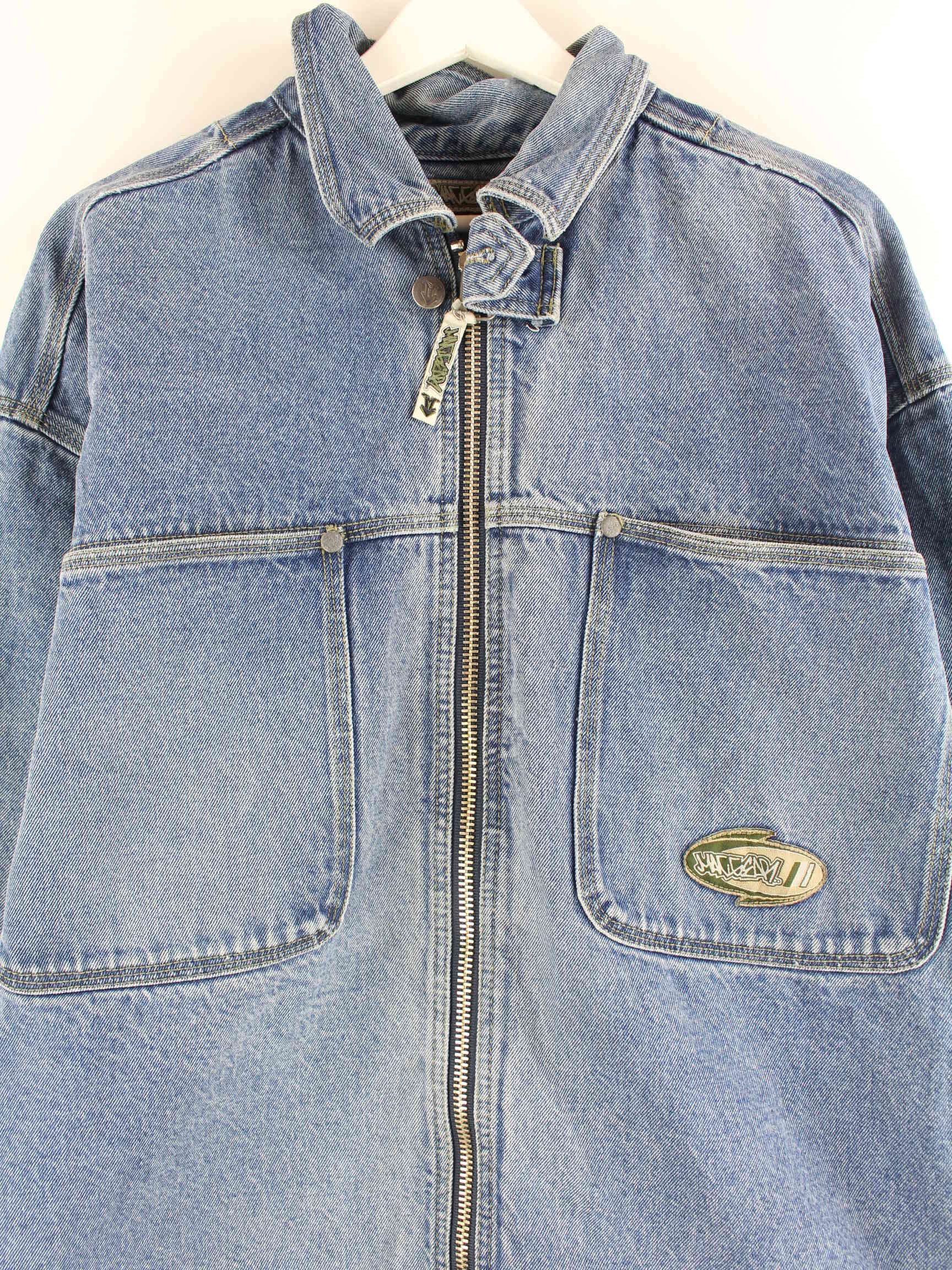 Macgear 90s Vintage Jeans Jacke Blau XL (detail image 1)