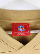 NFL Rams Embroidered V-Neck Sweater Beige XXL (detail image 2)