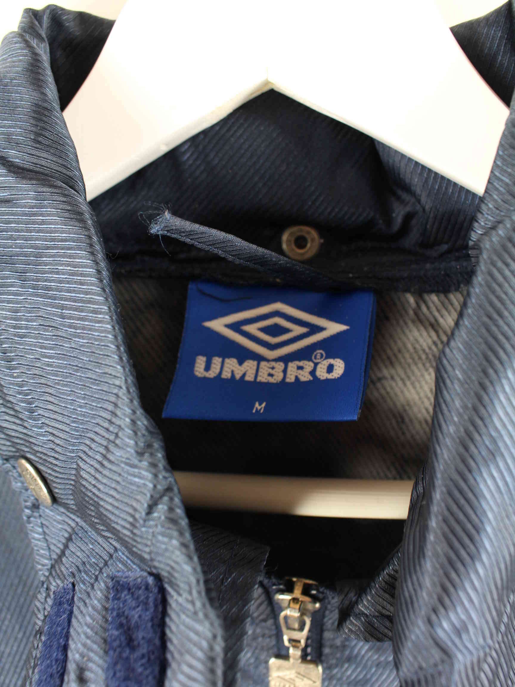 Umbro 90s Vintage Print Trainingsjacke Blau XL (detail image 2)