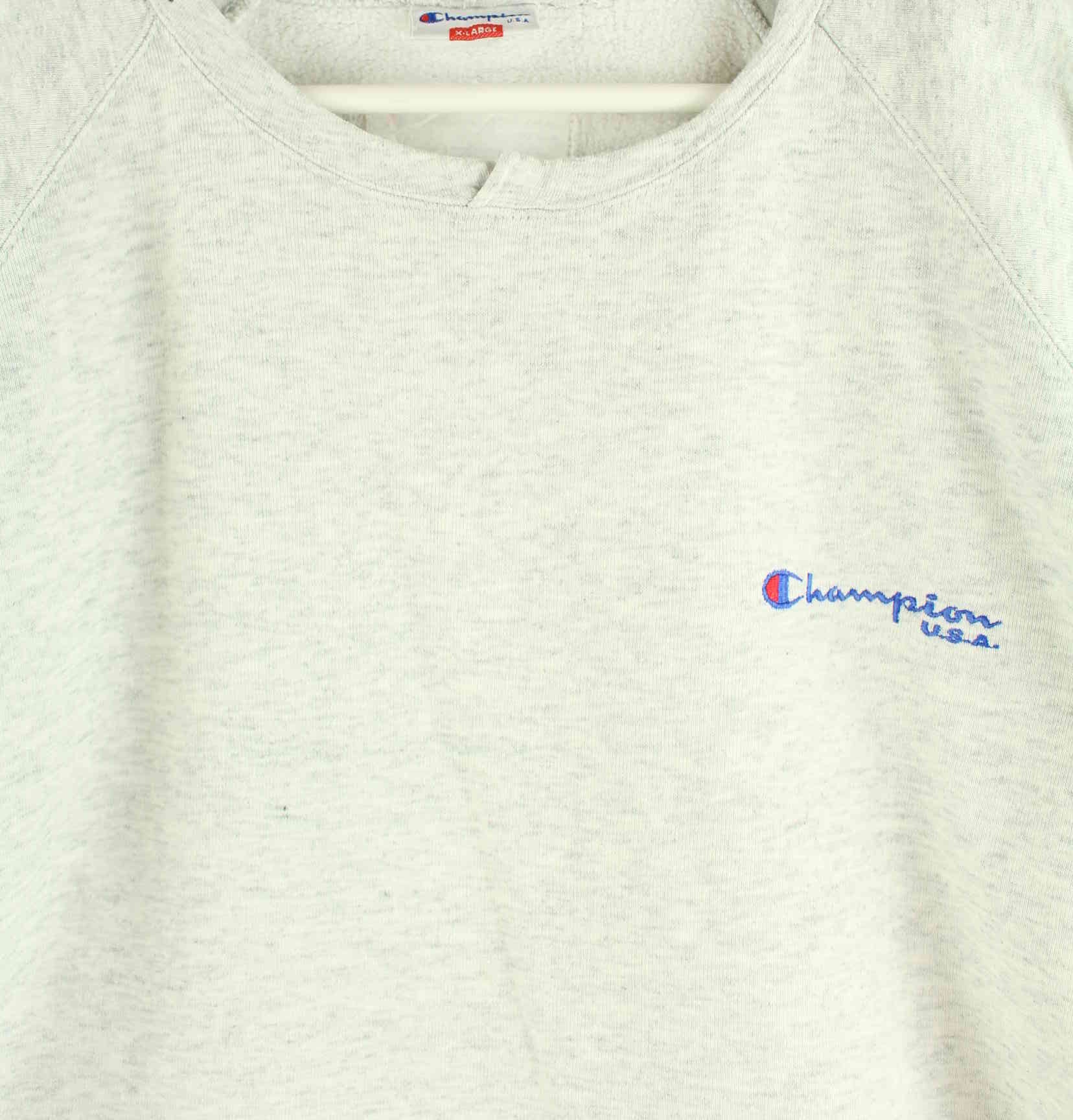 Champion 90s Vintage USA T-Shirt Grau XL (detail image 1)