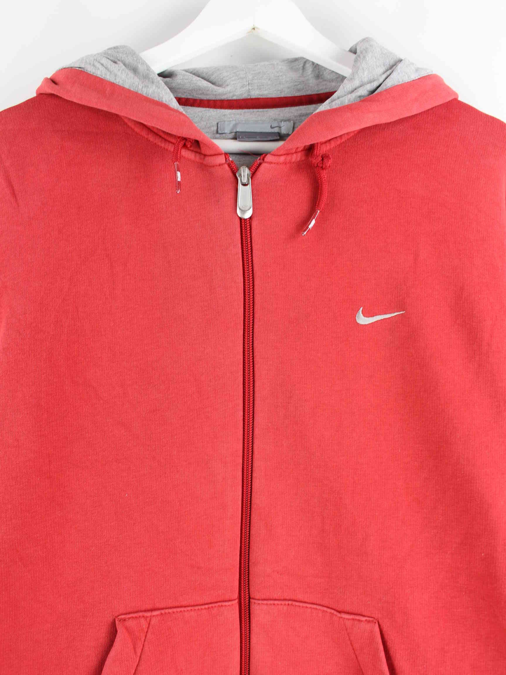 Nike y2k Swoosh Zip Hoodie Rot L (detail image 1)