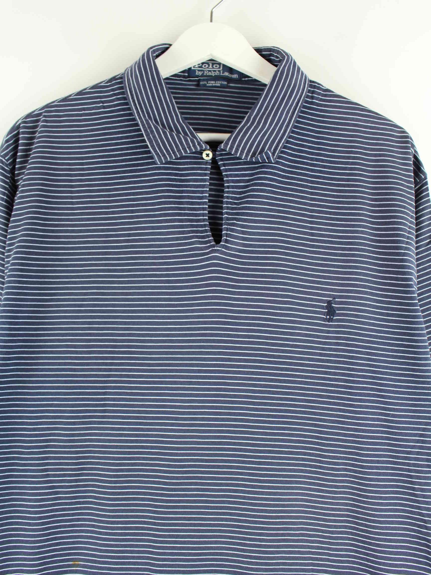 Ralph Lauren 90s Vintage Polo T-Shirt Blue XL – Peeces