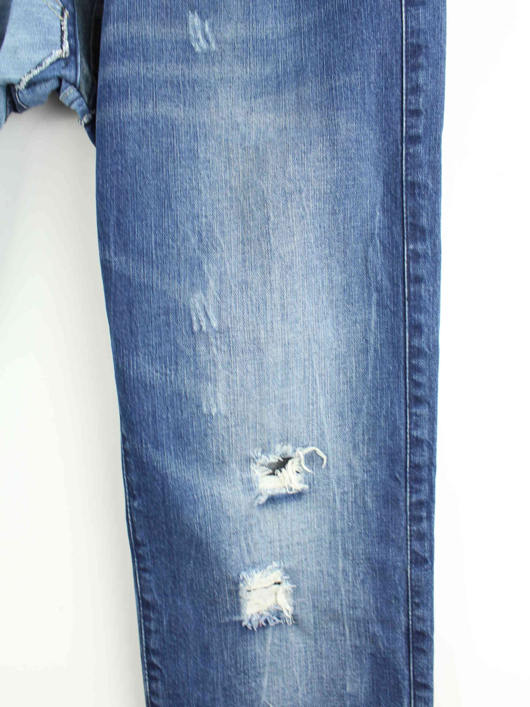 Desigual Crazy Patchwork Jeans Blau W34 L34 (detail image 2)