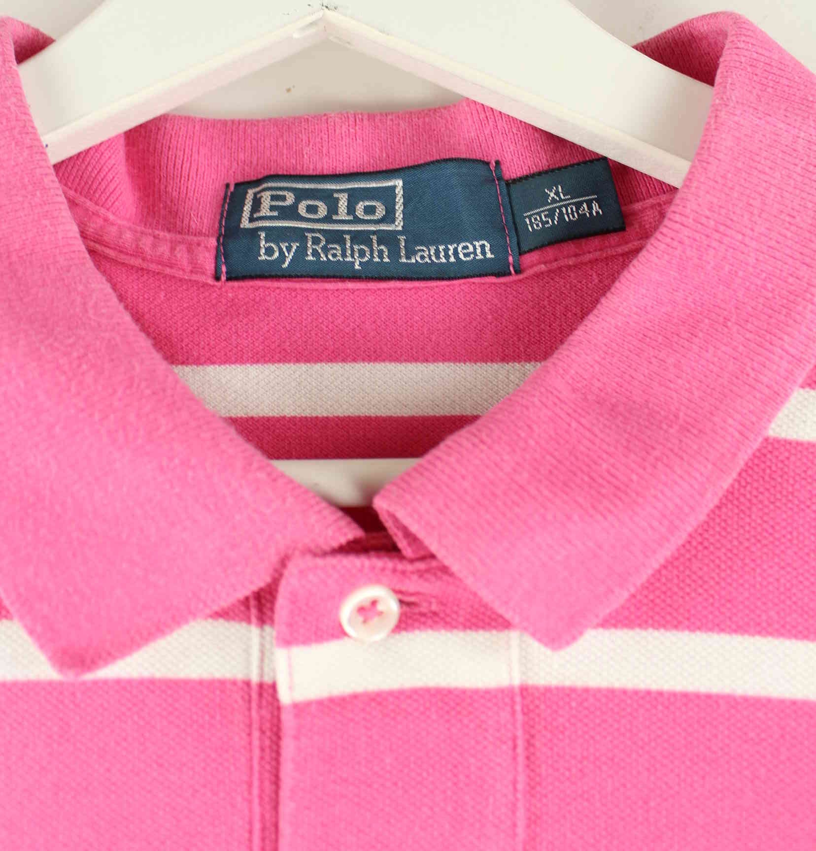 Ralph Lauren 90s Vintage Polo Pink XL (detail image 2)
