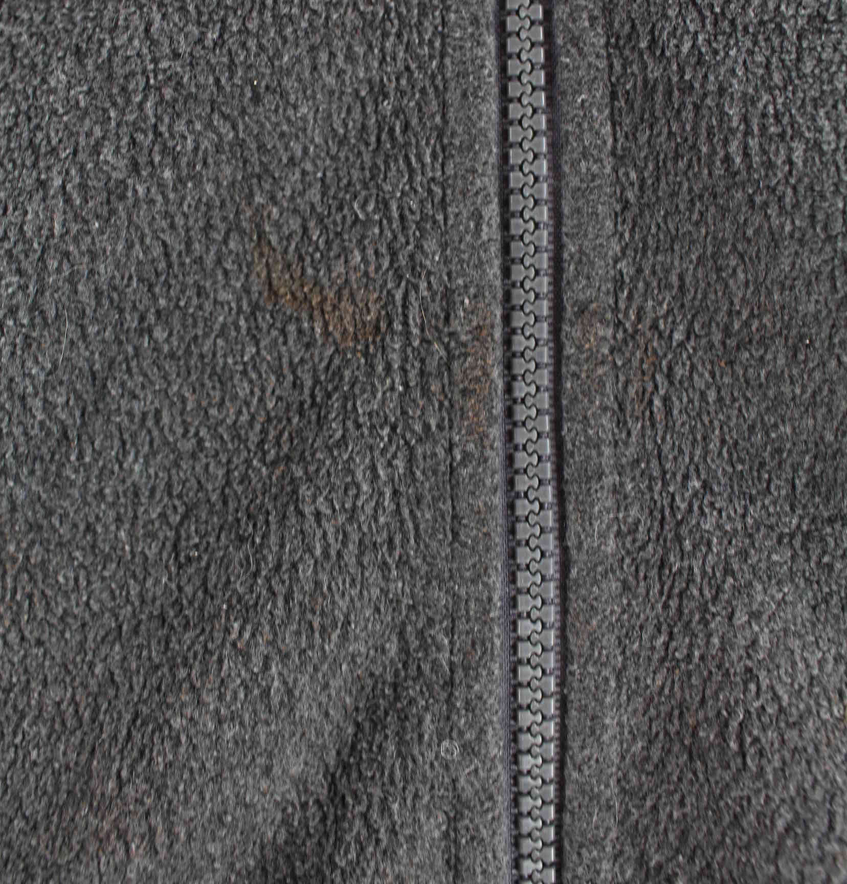 Polo Sport 90s Vintage Fleece Sweatjacke Grau XL (detail image 3)