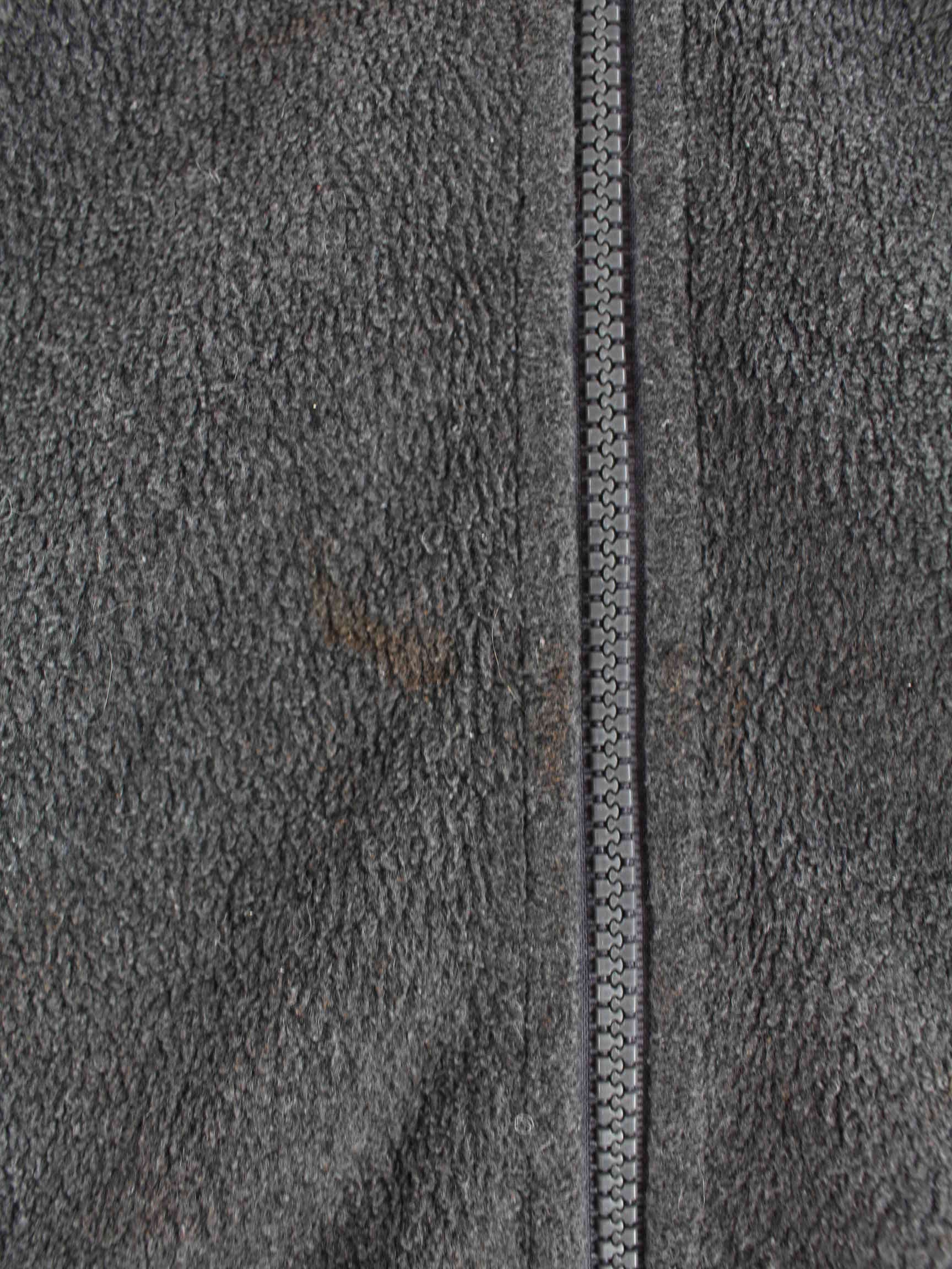 Polo Sport 90s Vintage Fleece Sweatjacke Grau XL (detail image 3)