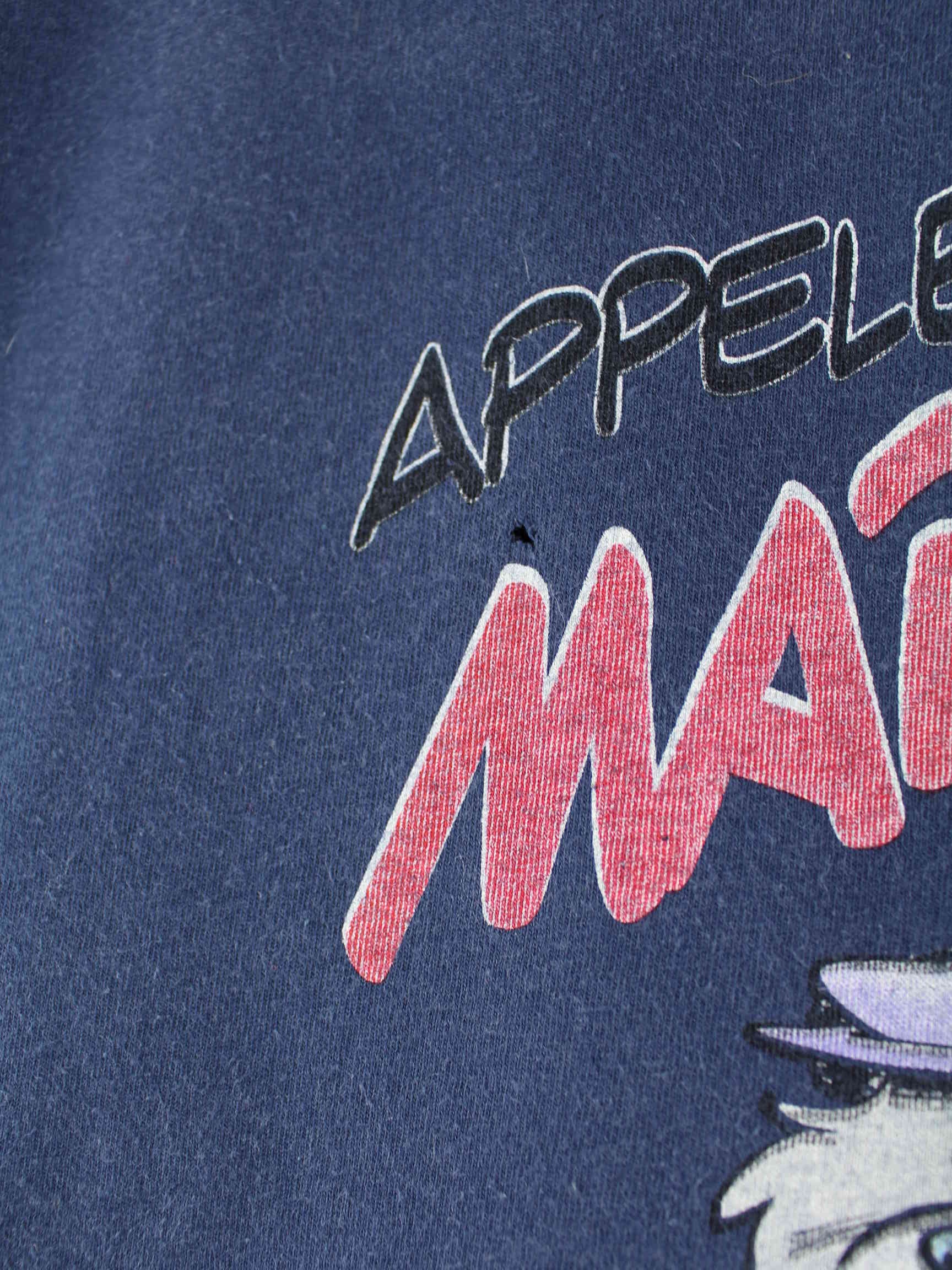 Vintage 90s Vintage Maitre Print T-Shirt Blau XL (detail image 3)