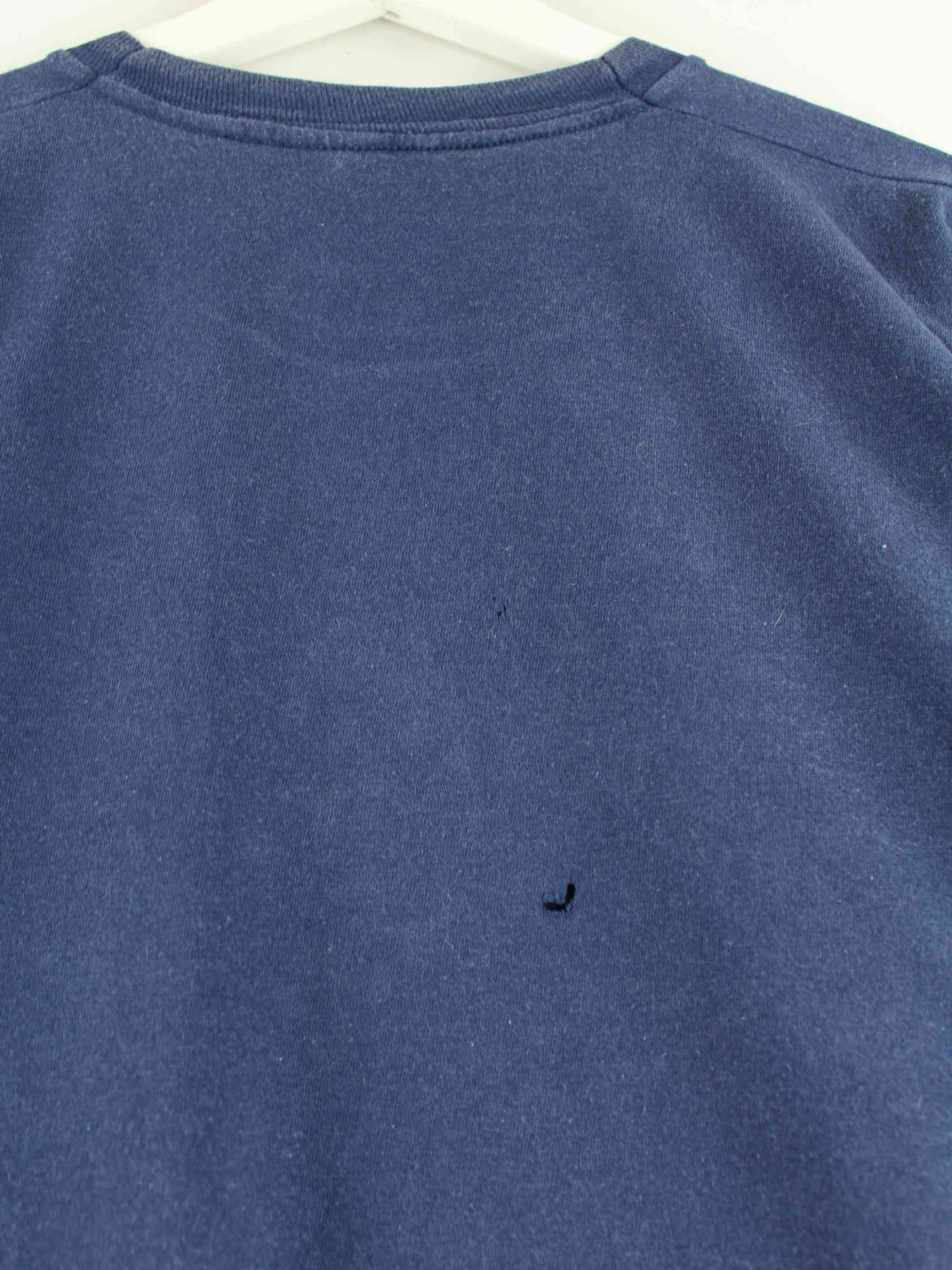 Vintage 90s Vintage Maitre Print T-Shirt Blau XL (detail image 5)