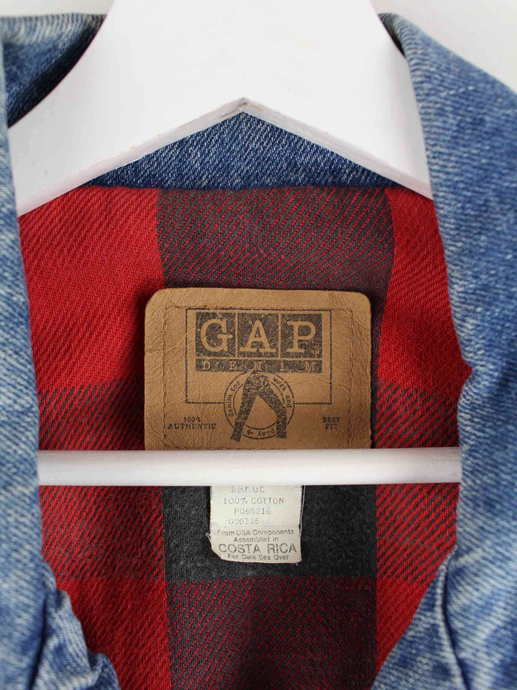 GAP 90s Vintage Jeans Jacket Blue L – Peeces