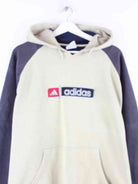 Adidas 00s Embroidered Logo Hoodie Beige L (detail image 1)