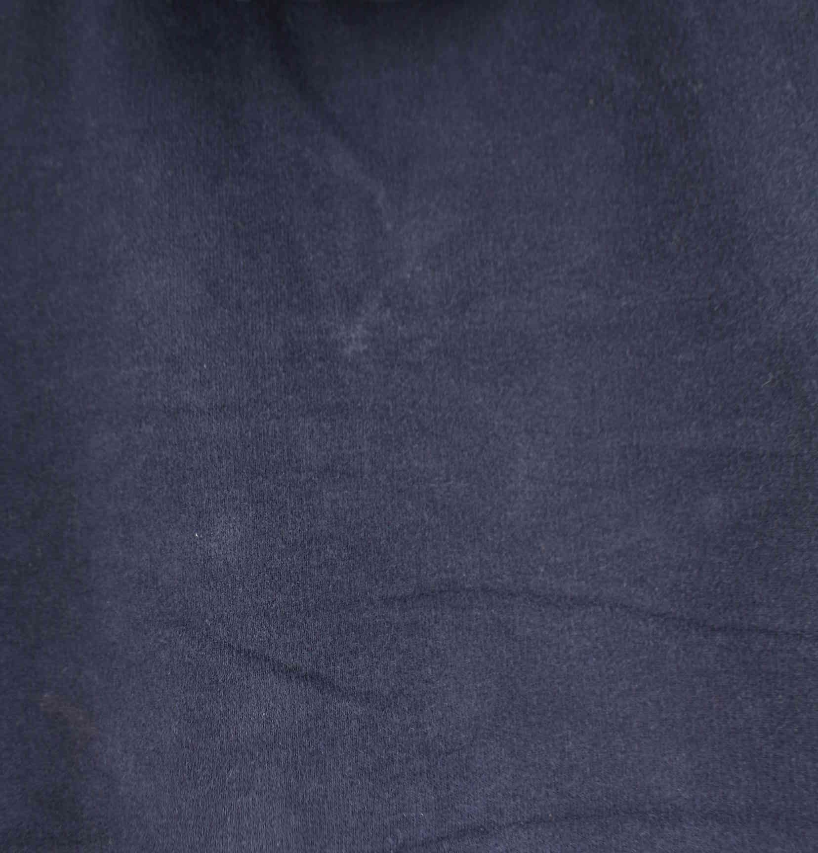 Nike 90s Vintage Embroidered Big Swoosh Hoodie Blau L (detail image 3)
