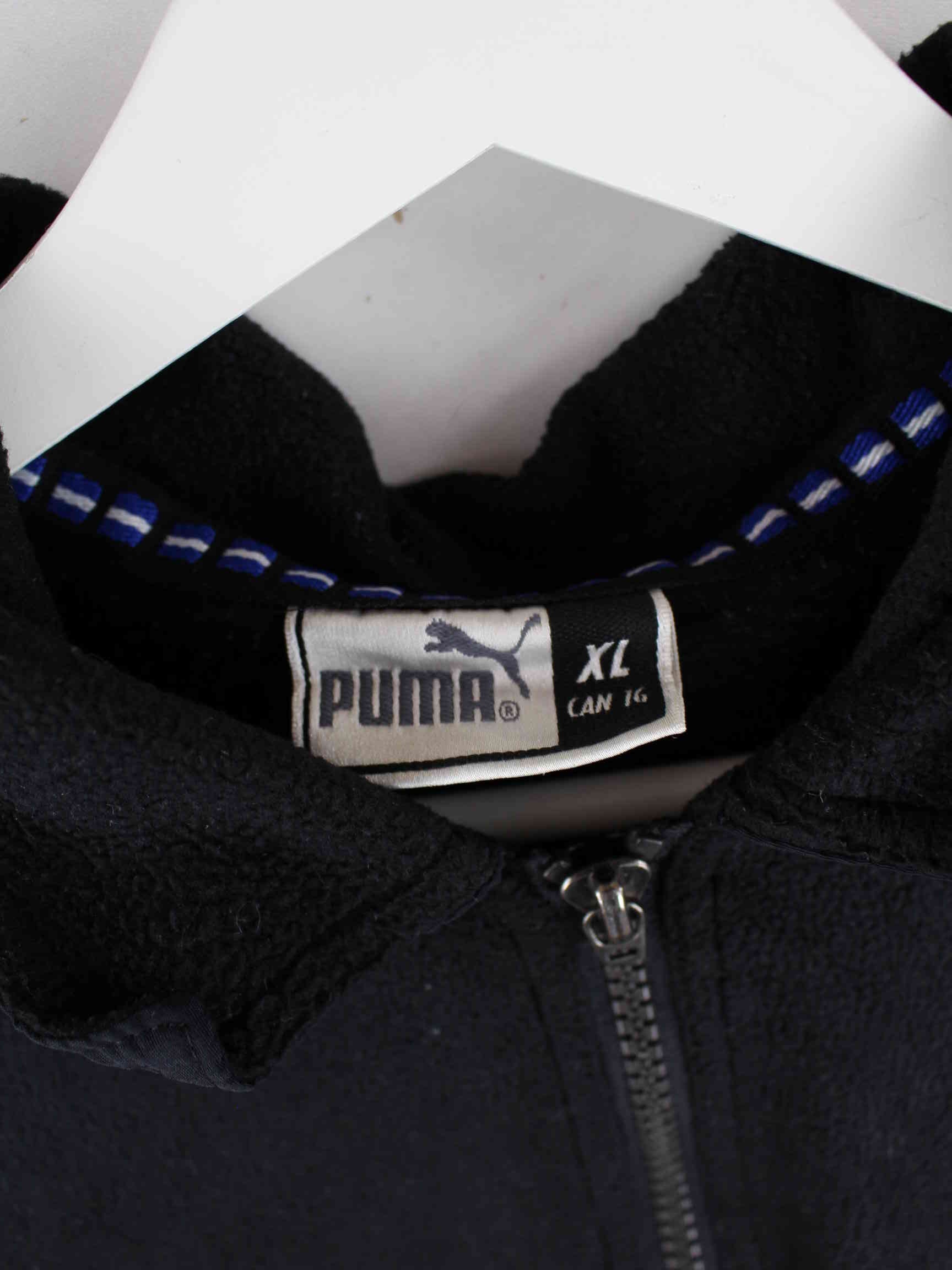 Puma 00s Fleece Half Zip Sweater Schwarz XL (detail image 3)