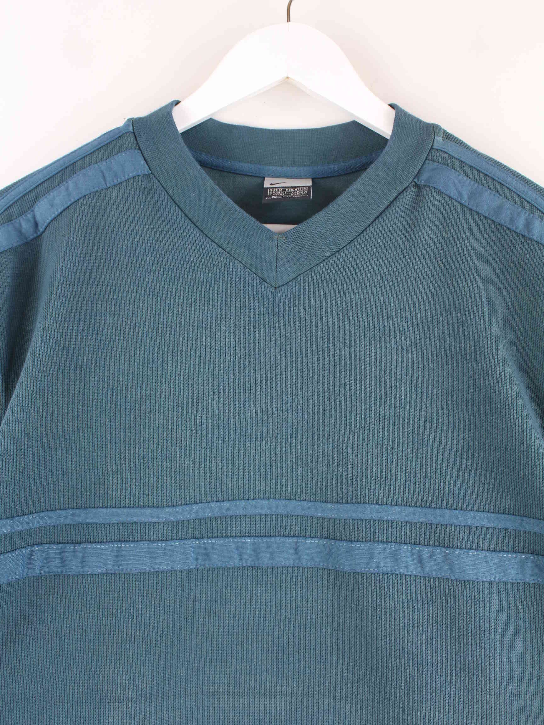 Nike 00s V-Neck Sweater Blau M (detail image 1)