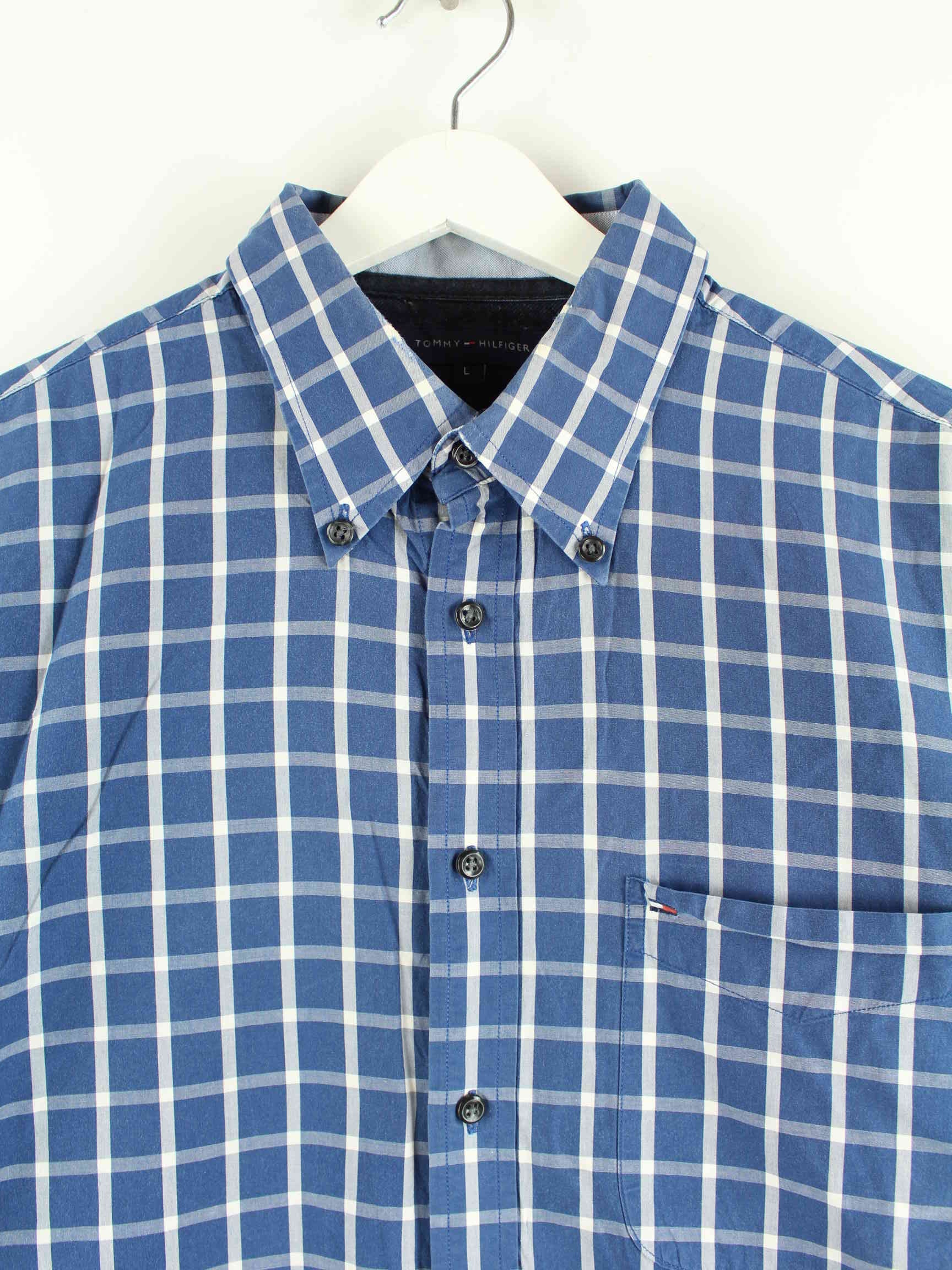 Tommy Hilfiger Custom Fit Hemd Blau L (detail image 1)