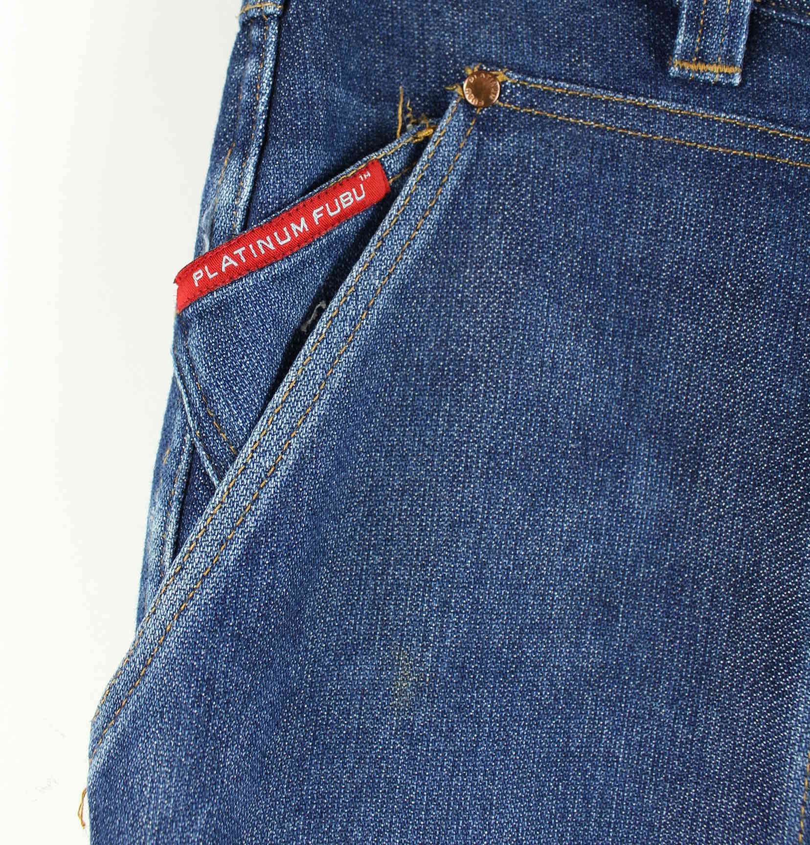 Fubu Platinum Jeans Blau W34 L36 (detail image 5)