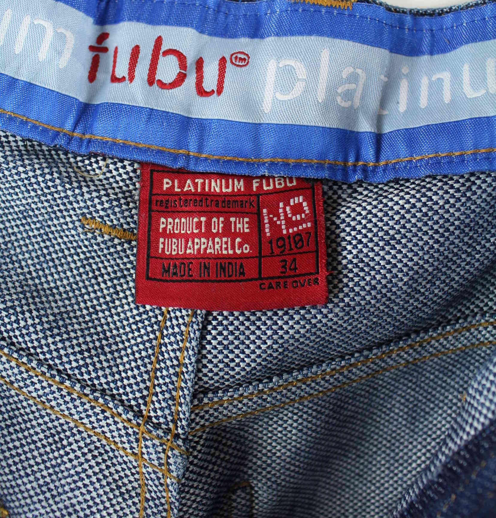 Fubu Platinum Jeans Blau W34 L36 (detail image 7)
