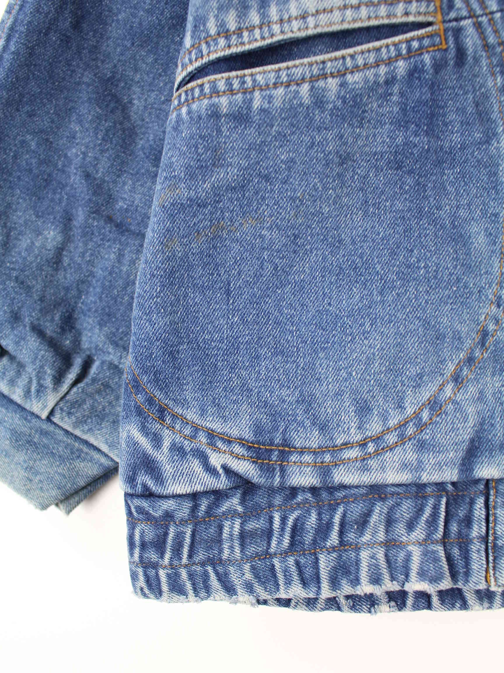 Vintage Damen 90s Jeans Jacke Blau XL (detail image 2)