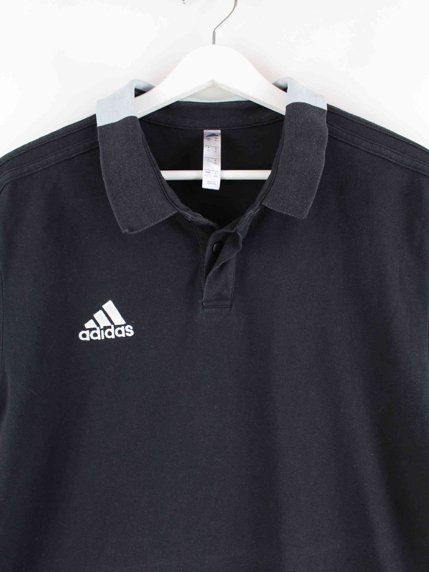 Adidas Polo Schwarz XL (detail image 1)