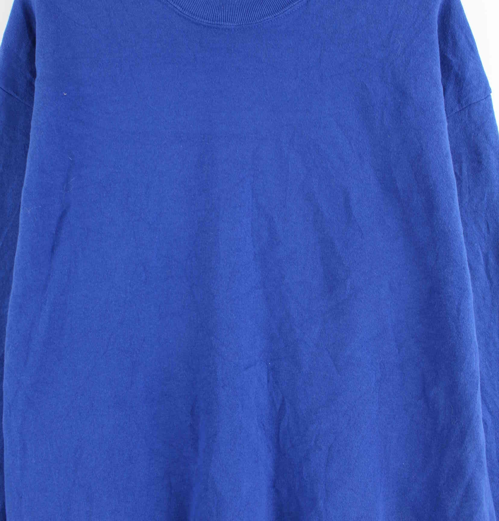 Jerzees 90s Vintage Basic Sweater Blau XL (detail image 1)