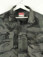 Wrangler y2k Fleece Camo Pattern Hemd Grau XL (detail image 1)
