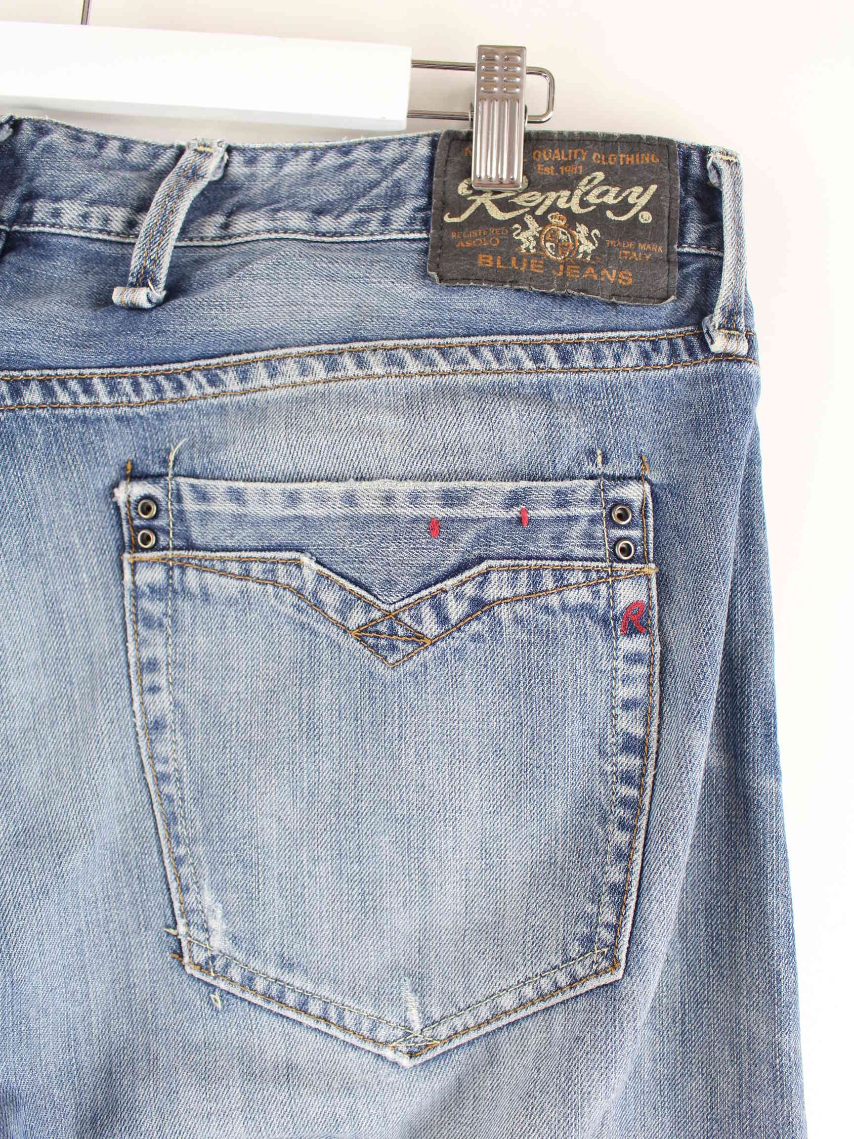 Replay Used Jeans Blau W38 L34 (detail image 6)