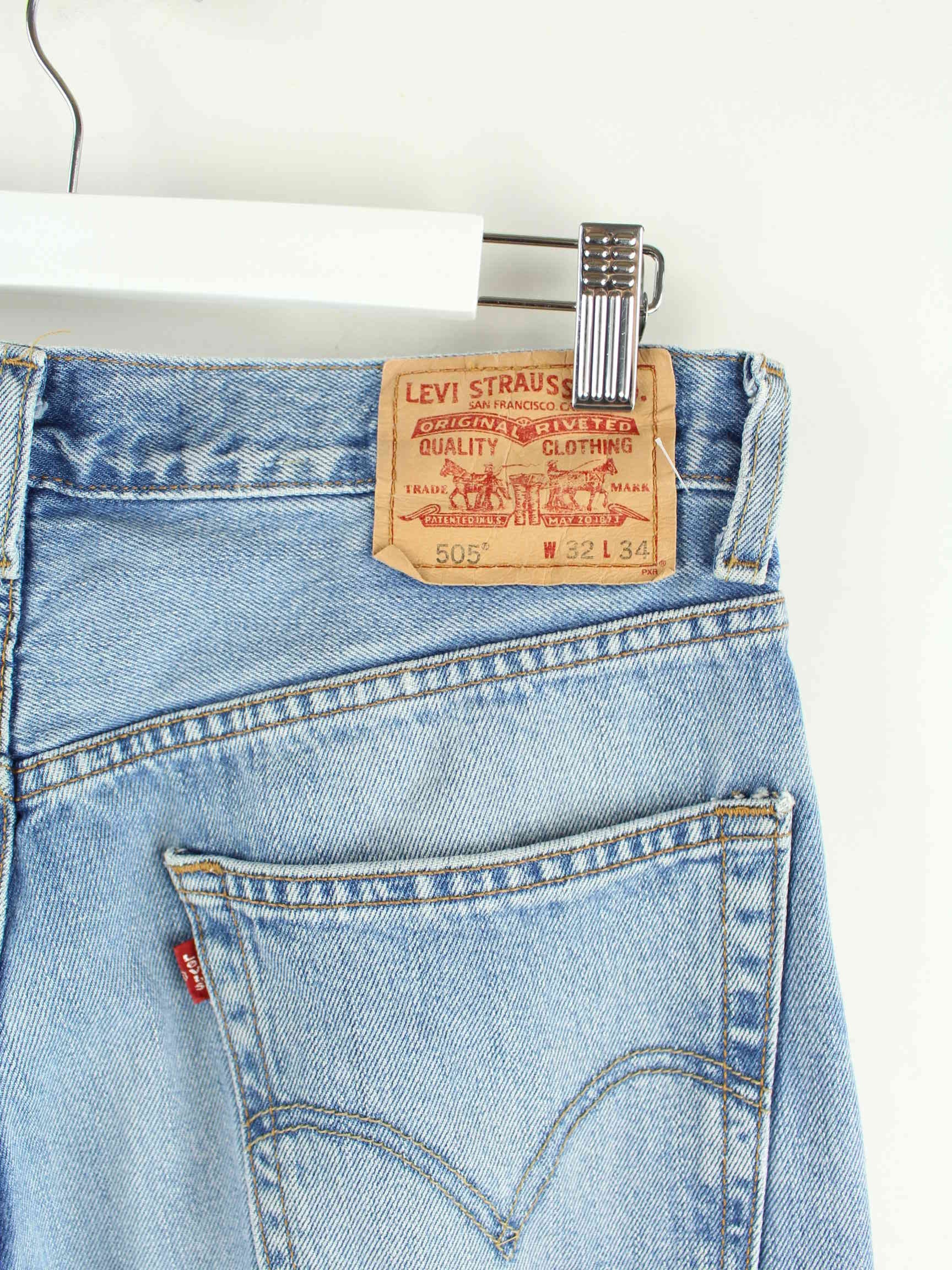 Levi's 550 Regular Fit Jeans Blau W32 L34 (detail image 4)