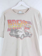 Gildan Back To The Future Print T-Shirt Grau L (detail image 1)