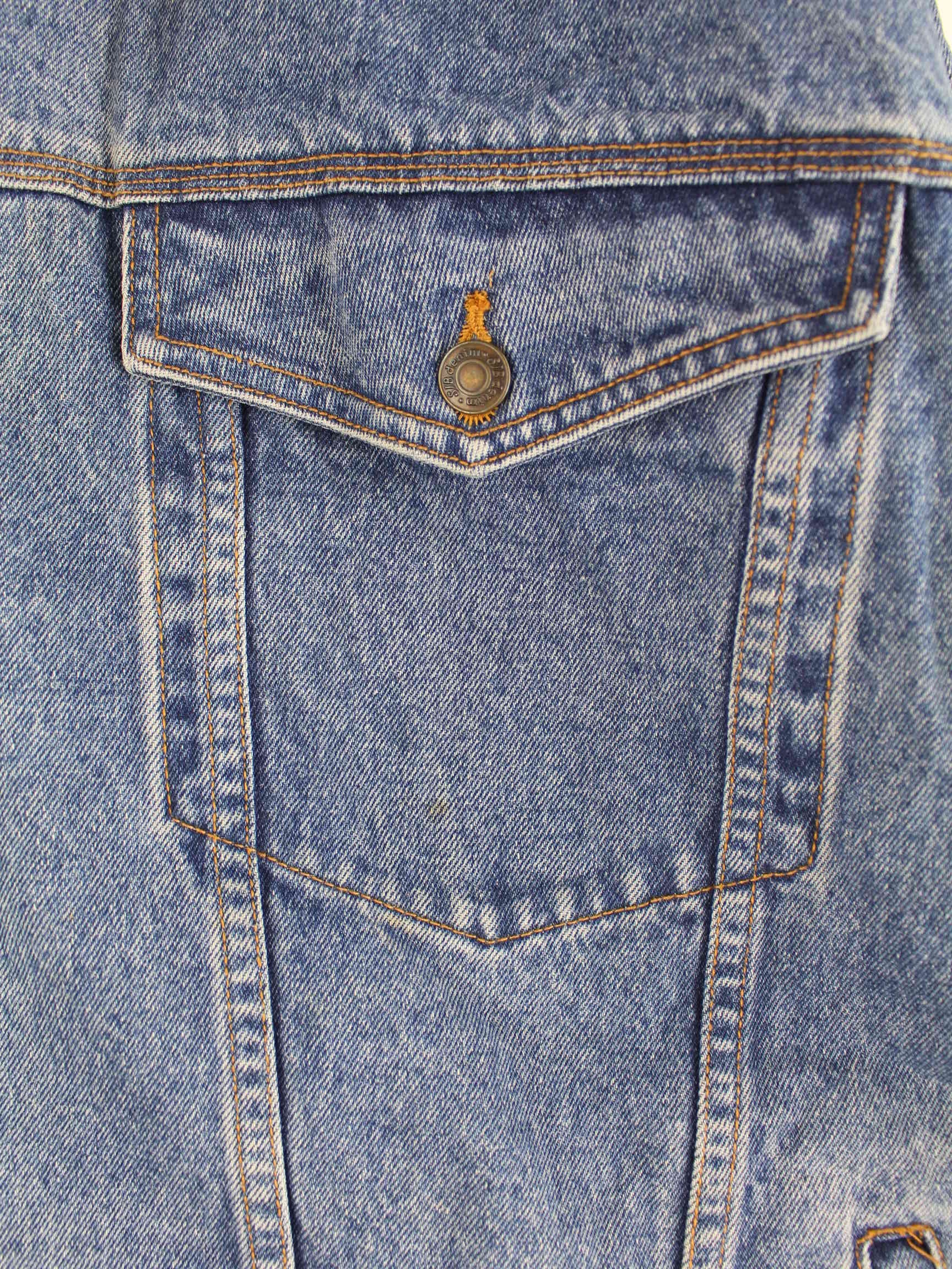 Vintage 90s St Johns Bay Jeans Jacke Blau 3XL (detail image 2)